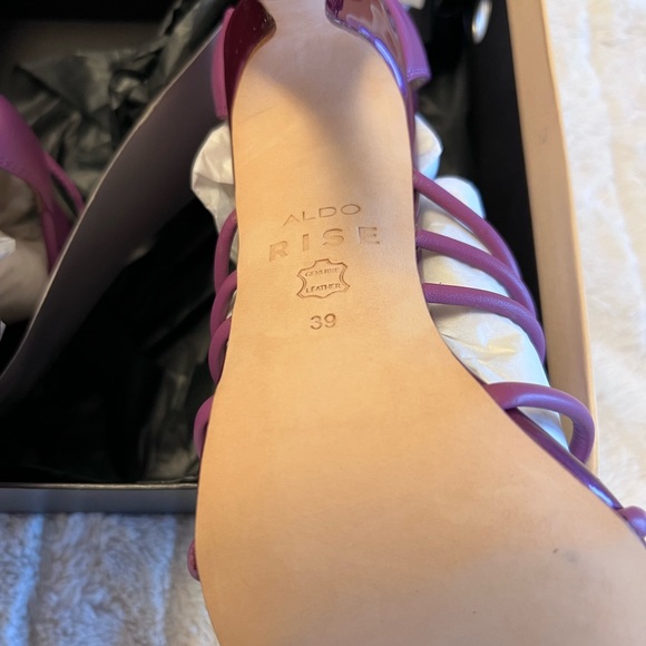 Rare NIB Misha Nonoo x Aldo RISE collaboration Birchell wrap stiletto - Picture 5 of 8